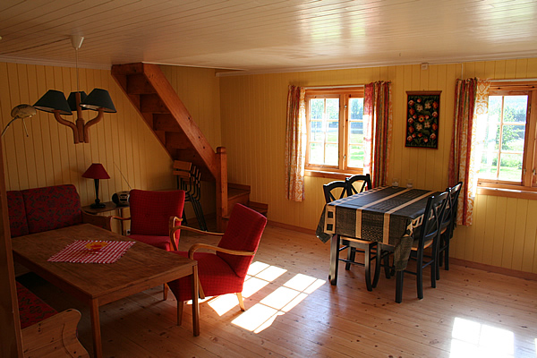 Inside Molnaa hut