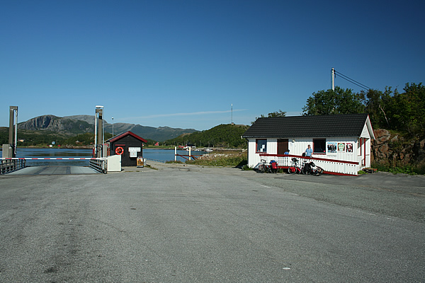 At Gutvik ferry dock